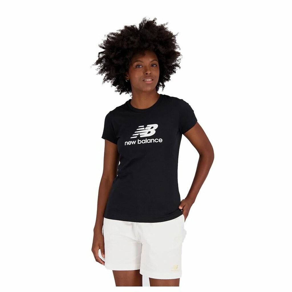 Marškinėliai moterims New Balance, juodi kaina ir informacija | Marškinėliai moterims | pigu.lt