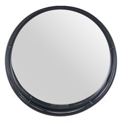 Настенное зеркало 41 x 13 x 41 cm Чёрный Металл цена и информация | Зеркала | pigu.lt