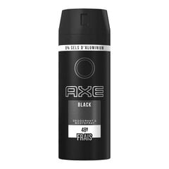 Дезодорант-спрей Axe Black 150 ml цена и информация | Дезодоранты | pigu.lt