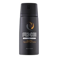 Purškiamas dezodorantas Axe Dark Temptation, 150 ml kaina ir informacija | Dezodorantai | pigu.lt