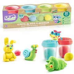 Пластилиновая игра Canal Toys Organic Modeling Clay 4 штук цена и информация | Принадлежности для рисования, лепки | pigu.lt