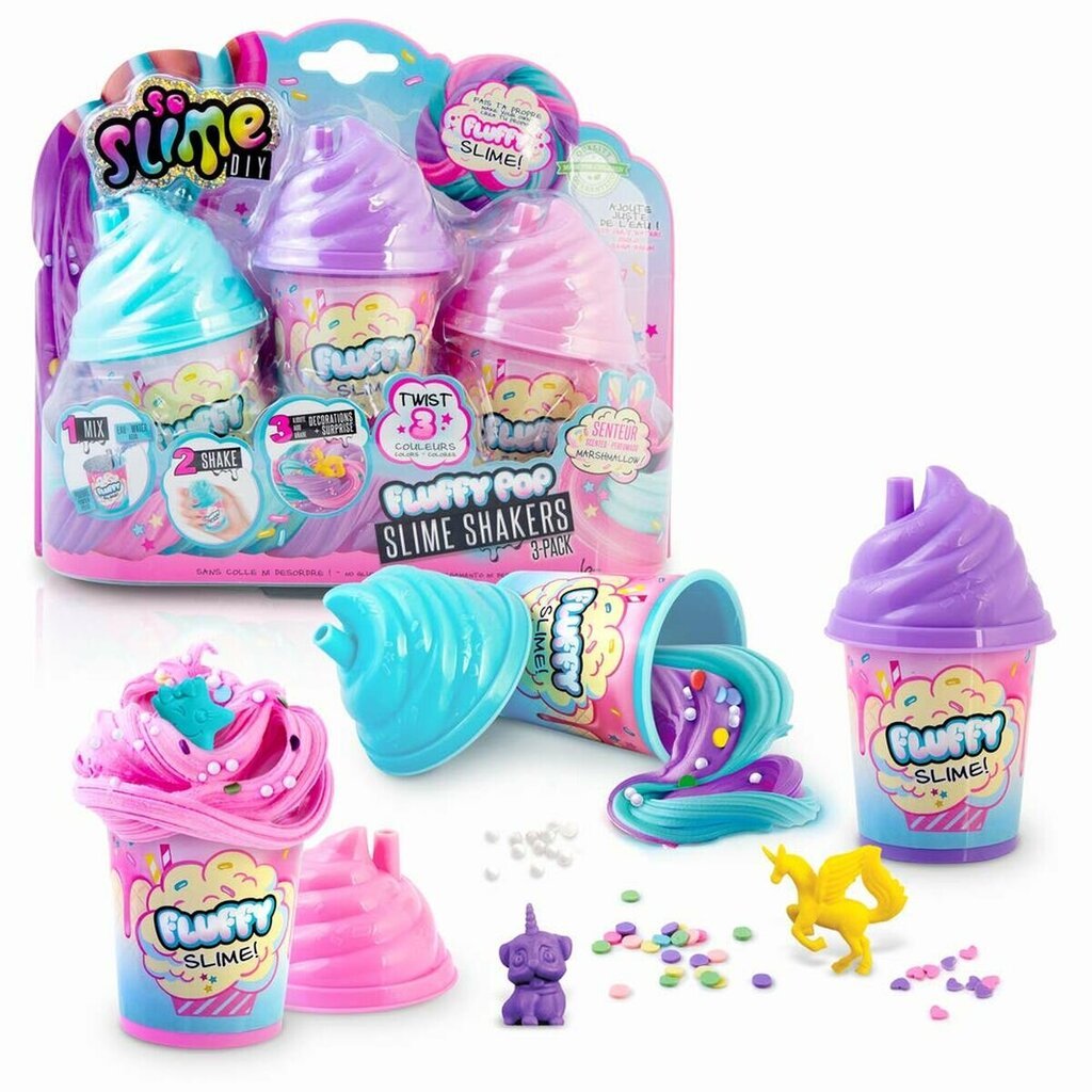 Пластилиновая игра Canal Toys Fluffy Slime Kit цена | pigu.lt