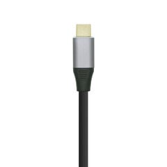 Кабель USB C — HDMI Aisens A109-0392 Чёрный 4K Ultra HD 80 cm цена и информация | Кабели и провода | pigu.lt