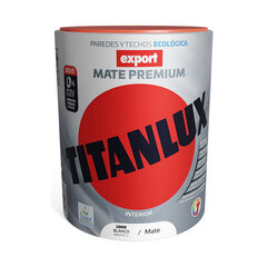 Vinyl paint TITANLUX Export f31110034 потолок Стена Моющийся Белый 750 ml матовый цена и информация | Краска | pigu.lt