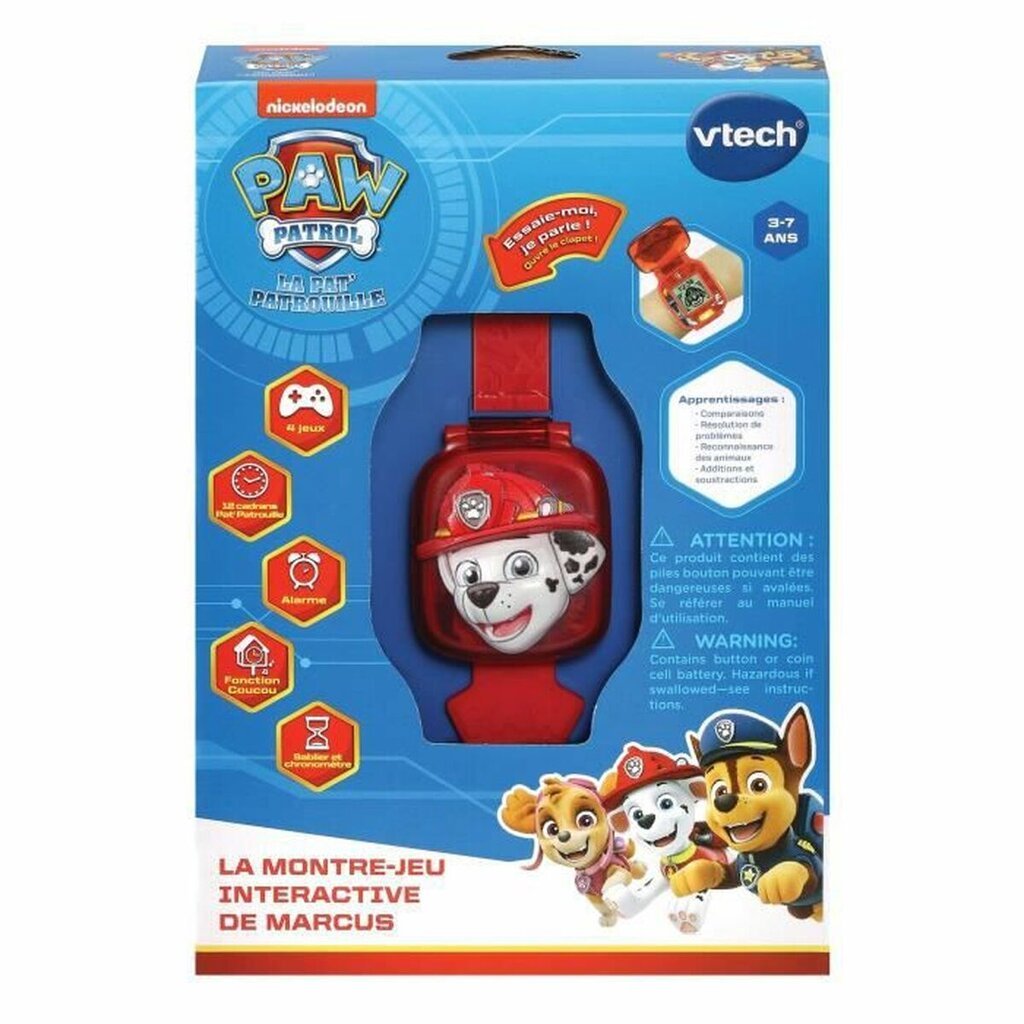 Laikrodis kūdikiams Vtech The Paw Patrol kaina ir informacija | Žaislai kūdikiams | pigu.lt