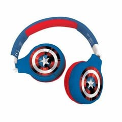 Bluetooth-наушники Lexibook Avengers 2 в 1 цена и информация | Наушники | pigu.lt