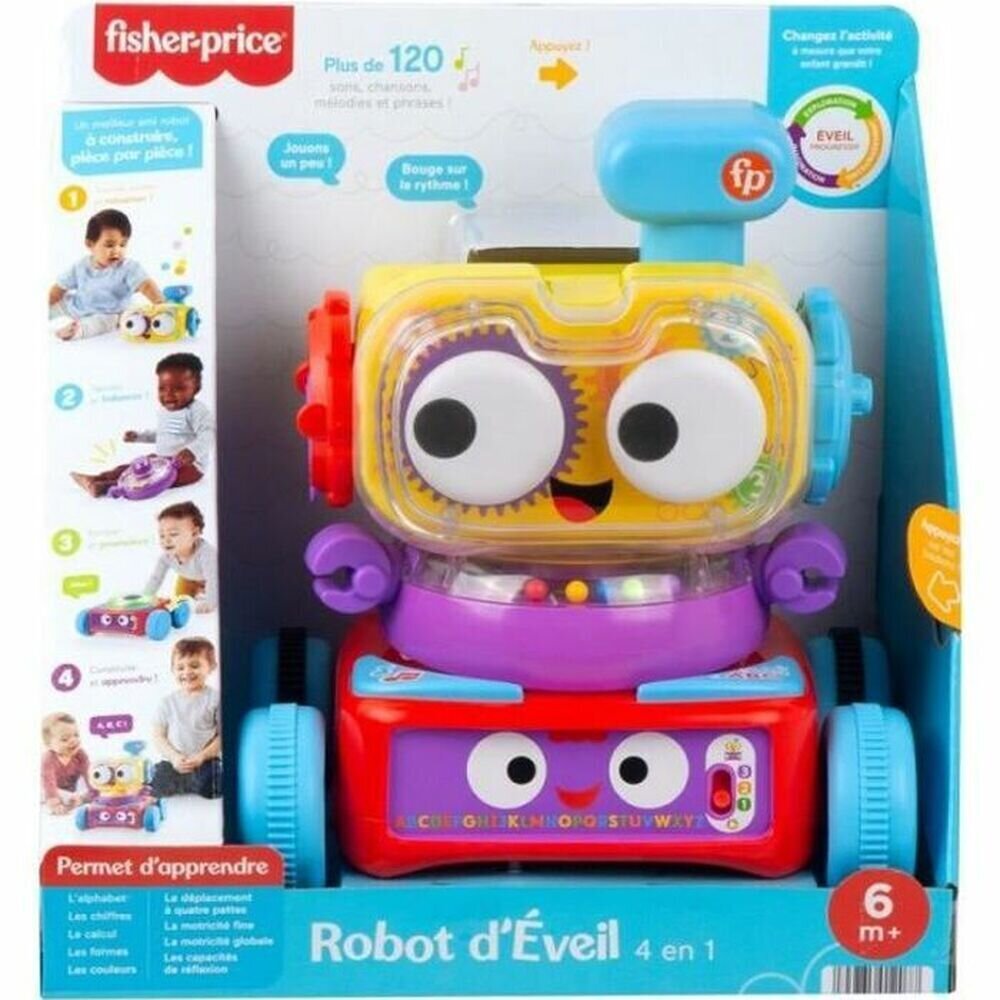 Žaislinis robotas Fisher Price 4 in 1 kaina ir informacija | Žaislai kūdikiams | pigu.lt