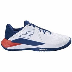 Мужские теннисные туфли Babolat Propulse Fury 3 Белый Мужской цена и информация | Кроссовки для мужчин | pigu.lt