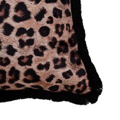 Подушка Коричневый Леопардовый 45 x 30 cm цена и информация | Декоративные подушки и наволочки | pigu.lt