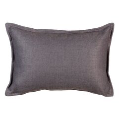 Подушка полиэстер Темно-серый 45 x 30 cm цена и информация | Декоративные подушки и наволочки | pigu.lt