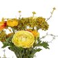 Dirbtinių gėlių puokštė Orange цена и информация | Dirbtinės gėlės | pigu.lt