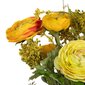 Dirbtinių gėlių puokštė Orange цена и информация | Dirbtinės gėlės | pigu.lt