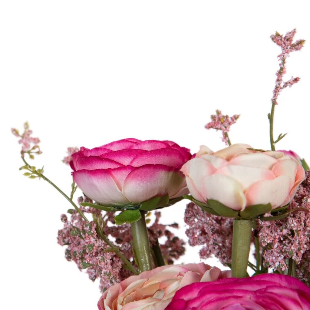 Dirbtinių gėlių puokštė Pink цена и информация | Dirbtinės gėlės | pigu.lt