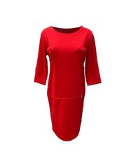 Платье-туника/эффект/45/Punane/ цена и информация | Платья | pigu.lt