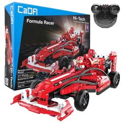 Konstruktorius CaDA Radijo bangomis valdomas Formula 1 automobilis, C51010W, 317 det kaina ir informacija | Konstruktoriai ir kaladėlės | pigu.lt