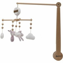Kūdikio karuselė Domiva, rožinė kaina ir informacija | Žaislai kūdikiams | pigu.lt