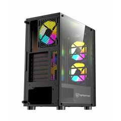 Блок полубашня ATX Galileo Nfortec Caelum Белый RGB цена и информация | Корпуса | pigu.lt