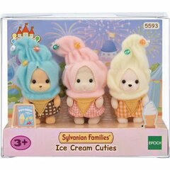 Figūrėlių rinkinys Sylvanian Families Ice Cream Cuties kaina ir informacija | Žaislai mergaitėms | pigu.lt