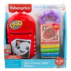 Интерактивная игрушка для маленьких Fisher Price My First Bilingual Uno цена и информация | Развивающие игрушки | pigu.lt