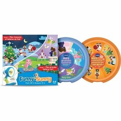 Interaktyvus žaislas Vtech Funny Sunny Pack 2 Discs N ° 2 kaina ir informacija | Lavinamieji žaislai | pigu.lt