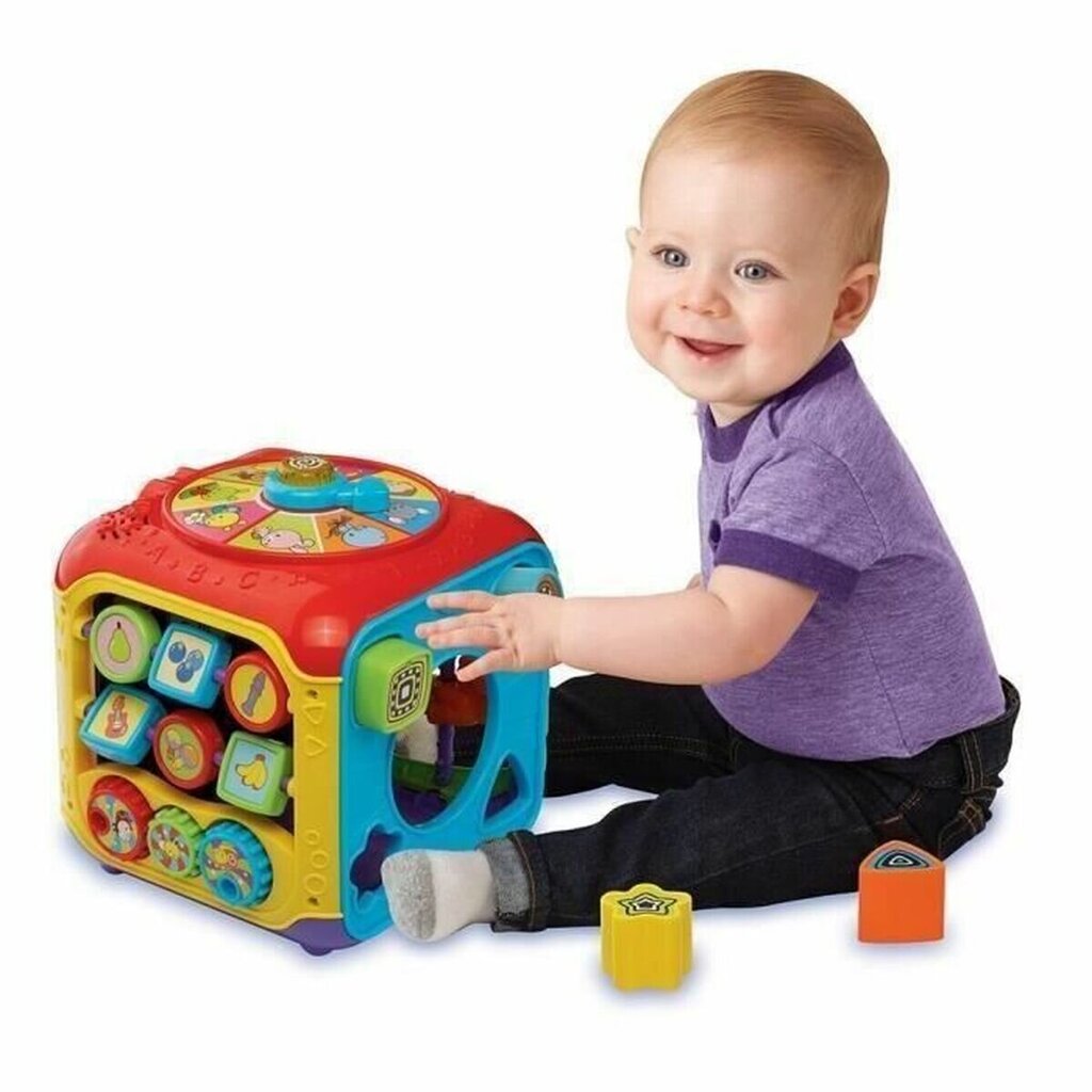 Interaktyvus žaislas Vtech Baby Super Cube of the Discoveries kaina ir informacija | Lavinamieji žaislai | pigu.lt