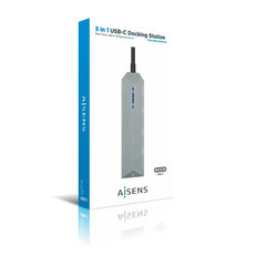 USB-разветвитель Aisens цена и информация | Адаптеры, USB-разветвители | pigu.lt