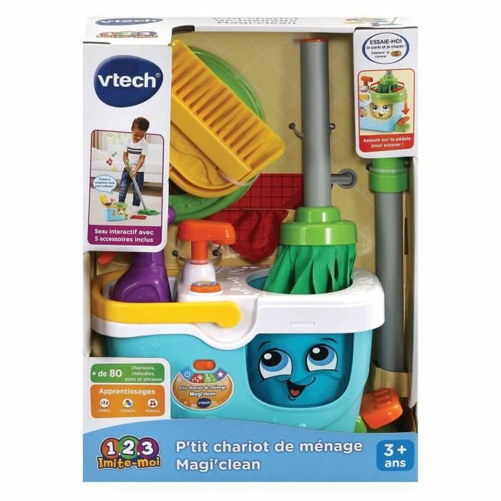 Žaislinis valymo rinkinys Vtech Little Magi'clean kaina ir informacija | Žaislai mergaitėms | pigu.lt