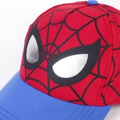 Детская кепка Spiderman Синий (53 cm) цена и информация | Шапки, перчатки, шарфы для мальчиков | pigu.lt