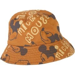 Kepurė berniukams Mickey mouse, ruda kaina ir informacija | Aksesuarai vaikams | pigu.lt