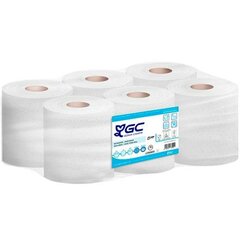 Paper hand towels GC 143 m Белый (6 штук) цена и информация | Туалетная бумага, бумажные полотенца | pigu.lt