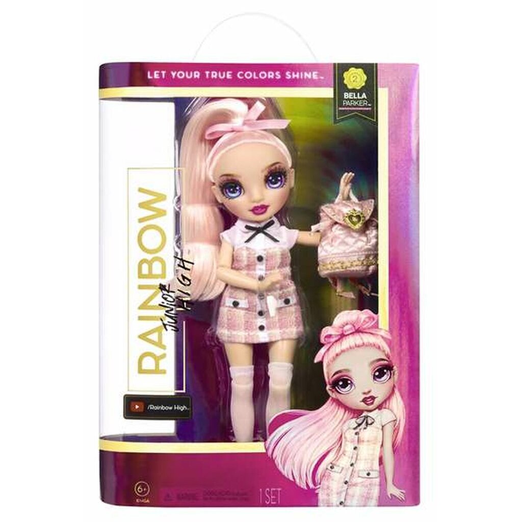Lėlė MGA Rainbow High Junior High Doll Series 2 Bella kaina ir informacija | Žaislai mergaitėms | pigu.lt