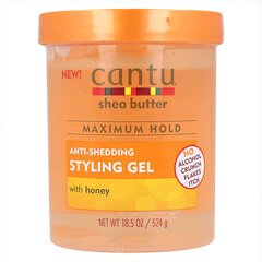 Plaukų formavimo gelis Cantu Anti Shedding Styling Gel, 524 g kaina ir informacija | Plaukų formavimo priemonės | pigu.lt