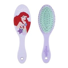 Щетка для распутывания волос Princesses Disney Фиолетовый бирюзовый цена и информация | Расчески, щетки для волос, ножницы | pigu.lt
