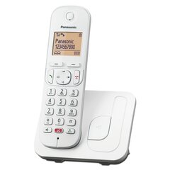 Tелефон Panasonic KXTGC250SPW Белый цена и информация | Стационарные телефоны | pigu.lt