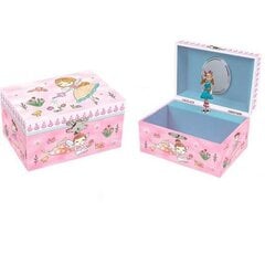 Muzikinė dėžutė Roymart Fairy & Flowers, rožinė kaina ir informacija | Kitos originalios dovanos | pigu.lt