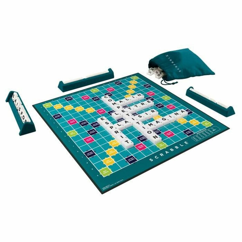 Žodžių žaidimas Mattel Scrabble Classic kaina ir informacija | Stalo žaidimai, galvosūkiai | pigu.lt