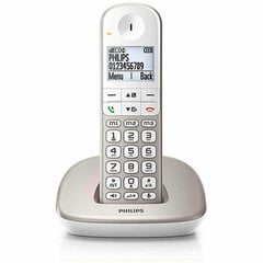 Беспроводный телефон Philips XL4901S/23 Белый DECT 1,9" цена и информация | Стационарные телефоны | pigu.lt