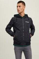 Курткa Jack & Jones 12200208BLACKSOLID-L цена и информация | Мужские куртки | pigu.lt