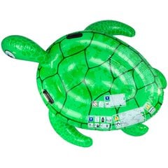 Pripučiamas plaustas Sun Club Turtle, 134x112 cm, žalias kaina ir informacija | Pripučiamos ir paplūdimio prekės | pigu.lt