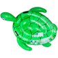 Pripučiamas plaustas Sun Club Turtle, 134x112 cm, žalias цена и информация | Pripučiamos ir paplūdimio prekės | pigu.lt