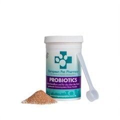 Pašaro papildas šunims European Pet Pharmacy Probiotics, 40 g цена и информация | Витамины, добавки, средства от паразитов для собак | pigu.lt