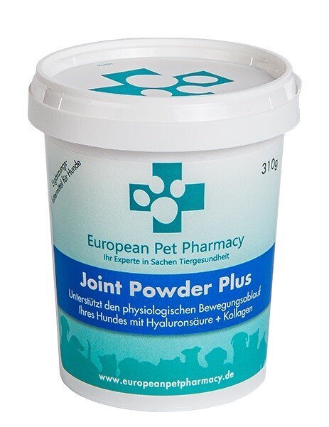 Pašaro papildas šunims European Pet Pharmacy Joint Powder Plus, 310 g kaina ir informacija | Vitaminai, papildai, antiparazitinės priemonės šunims | pigu.lt