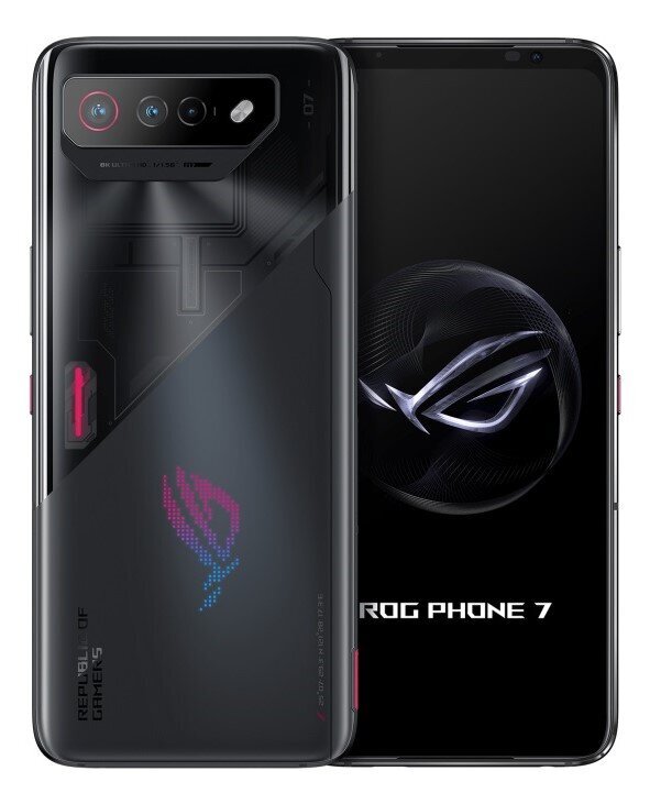 Asus ROG Phone 7 5G 16/512GB Phantom Black 90AI00H1-M000D0 kaina ir informacija | Mobilieji telefonai | pigu.lt