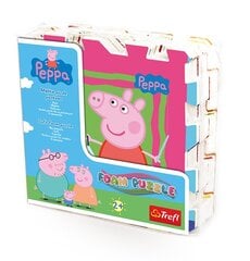 Коврик-головоломка/пазл Trefl Свинка Пеппа(Peppa Pig), 8 деталей цена и информация | Развивающие коврики | pigu.lt