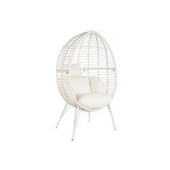 Садовое кресло DKD Home Decor 90 x 65 x 151 cm Металл синтетический ротанг Белый цена и информация |  Садовые стулья, кресла, пуфы | pigu.lt