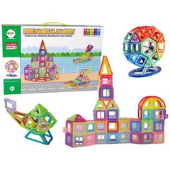 Magnetinis konstruktorius Lean Toys Mini Magical Magnet, 184 d. цена и информация | Конструкторы и кубики | pigu.lt