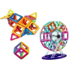 Magnetinis konstruktorius Lean Toys Magnetic DIY, 46 d. цена и информация | Конструкторы и кубики | pigu.lt