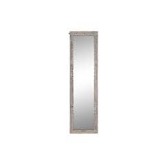 Настенное зеркало DKD Home Decor 50,8 x 7 x 184 cm Стеклянный Коричневый Белый Древесина манго цена и информация | Зеркала | pigu.lt