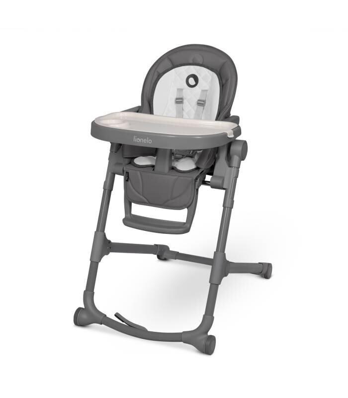 Maitinimo kėdutė Lionelo Cora Plus, grey stone kaina ir informacija | Maitinimo kėdutės | pigu.lt
