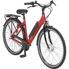 Elektrinis dviratis Prophete Geniesser 22.ESC.10 N3, 28", raudonas цена и информация | Электровелосипеды | pigu.lt